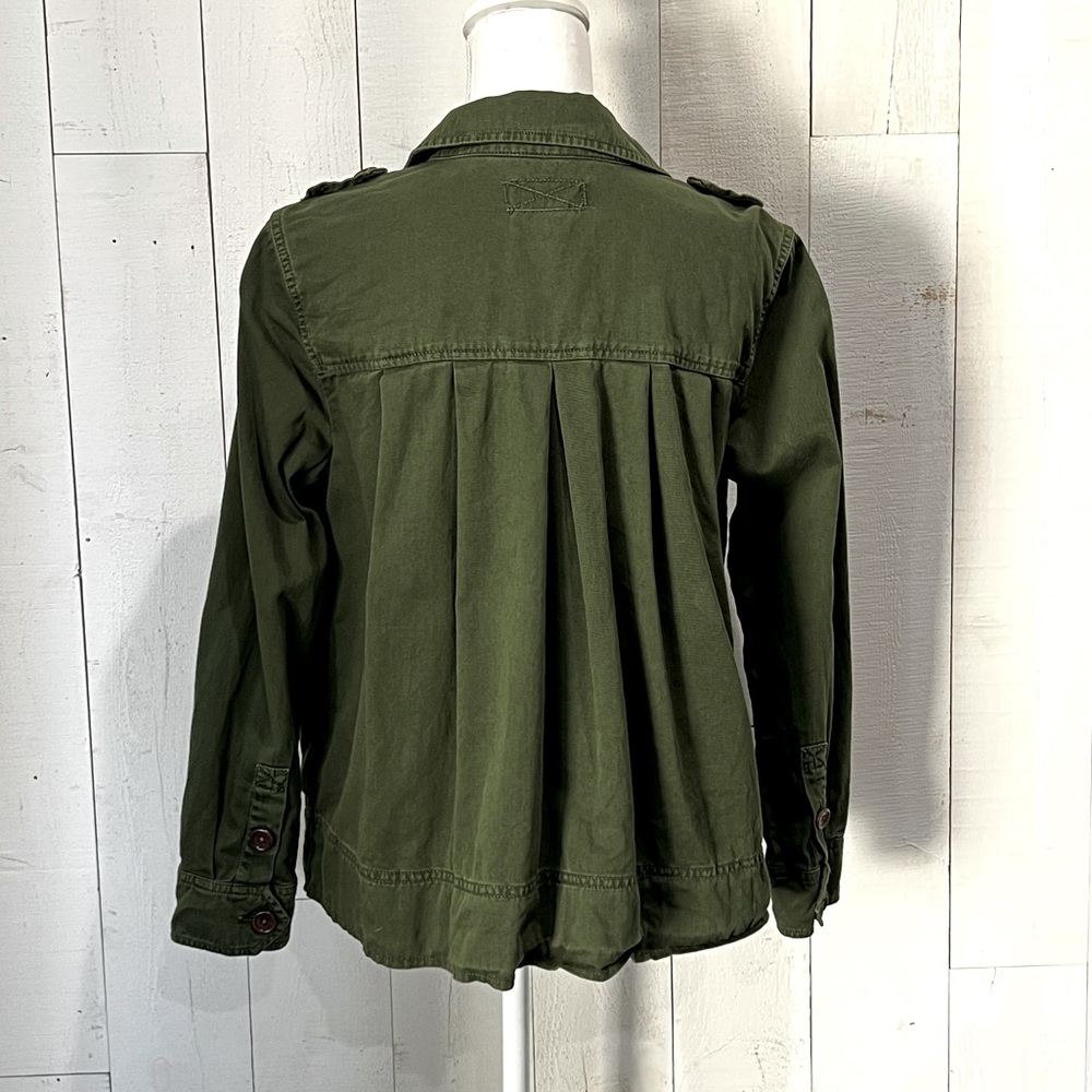 J.Crew Garment Dyed Safari Utility Shirt Jacket (Shacket) - Picture 6 of 13